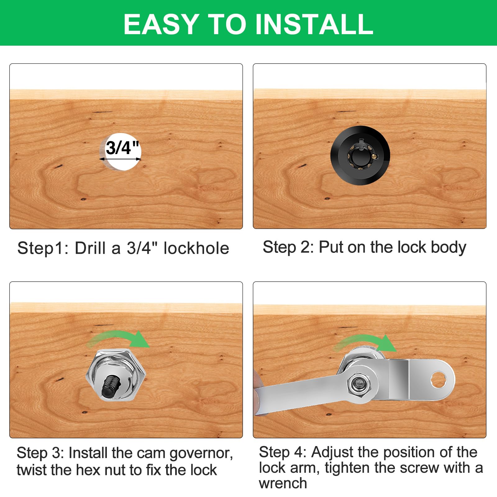 Cylinnda 5-pack includes ten keys for convenient access across all locks.