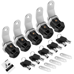 Cylinnda 5/8 inch lock pack with keys for secure RV compartments and toolboxes.