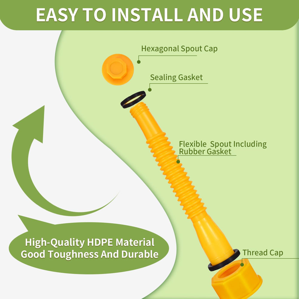 Cyluer extended hose length offers 8.1 inches for easier reach.