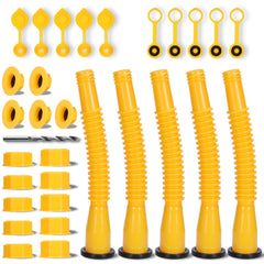 Cyluer gas can spout replacement kit for universal compatibility across many can sizes.