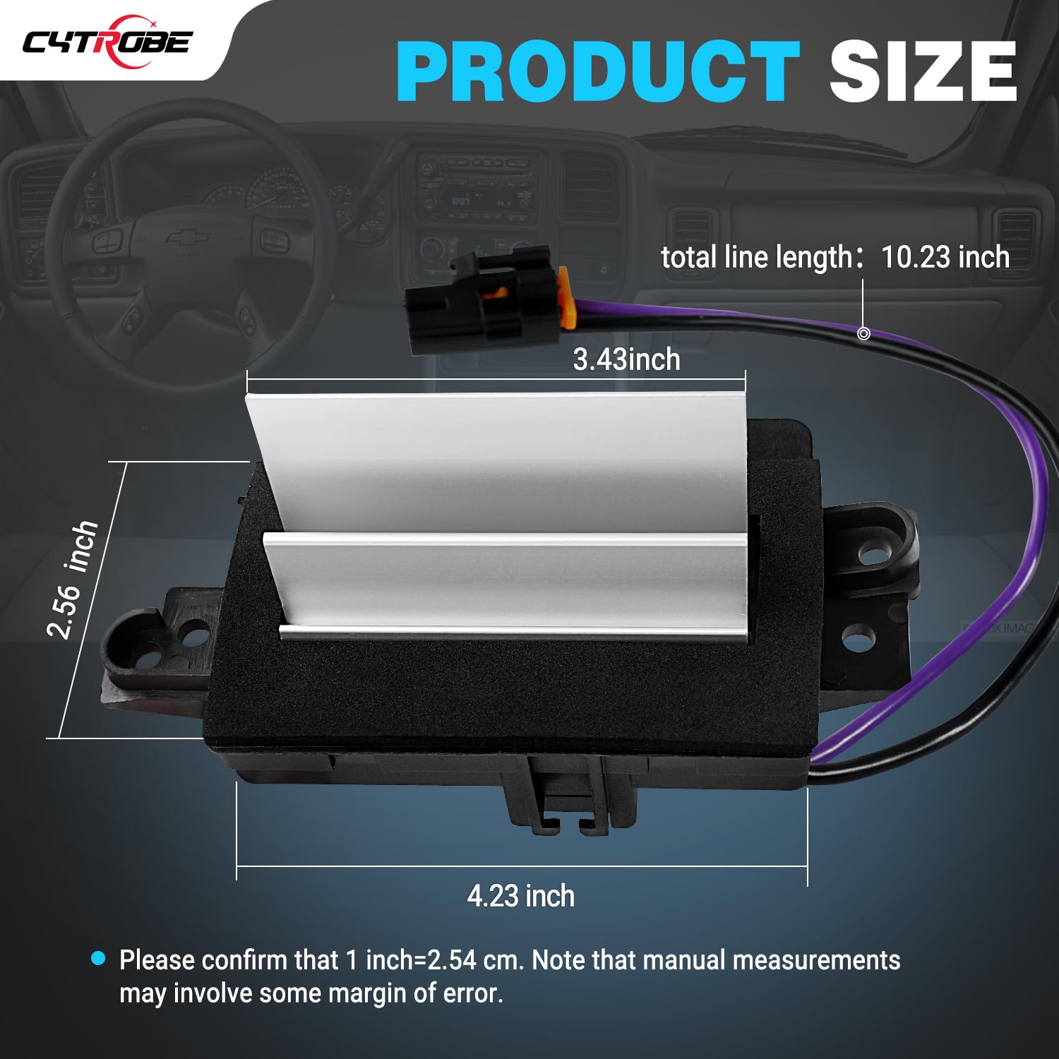 CYTROBE packaging ready for quick ordering and replacement.