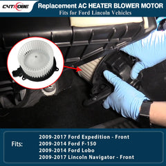 CYTROBE blower motor assembly balanced for quieter operation.