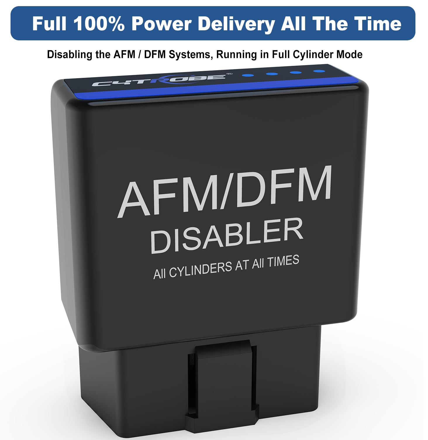 CYTROBE AFM Disabler dashboard state confirms V8 or V6 mode