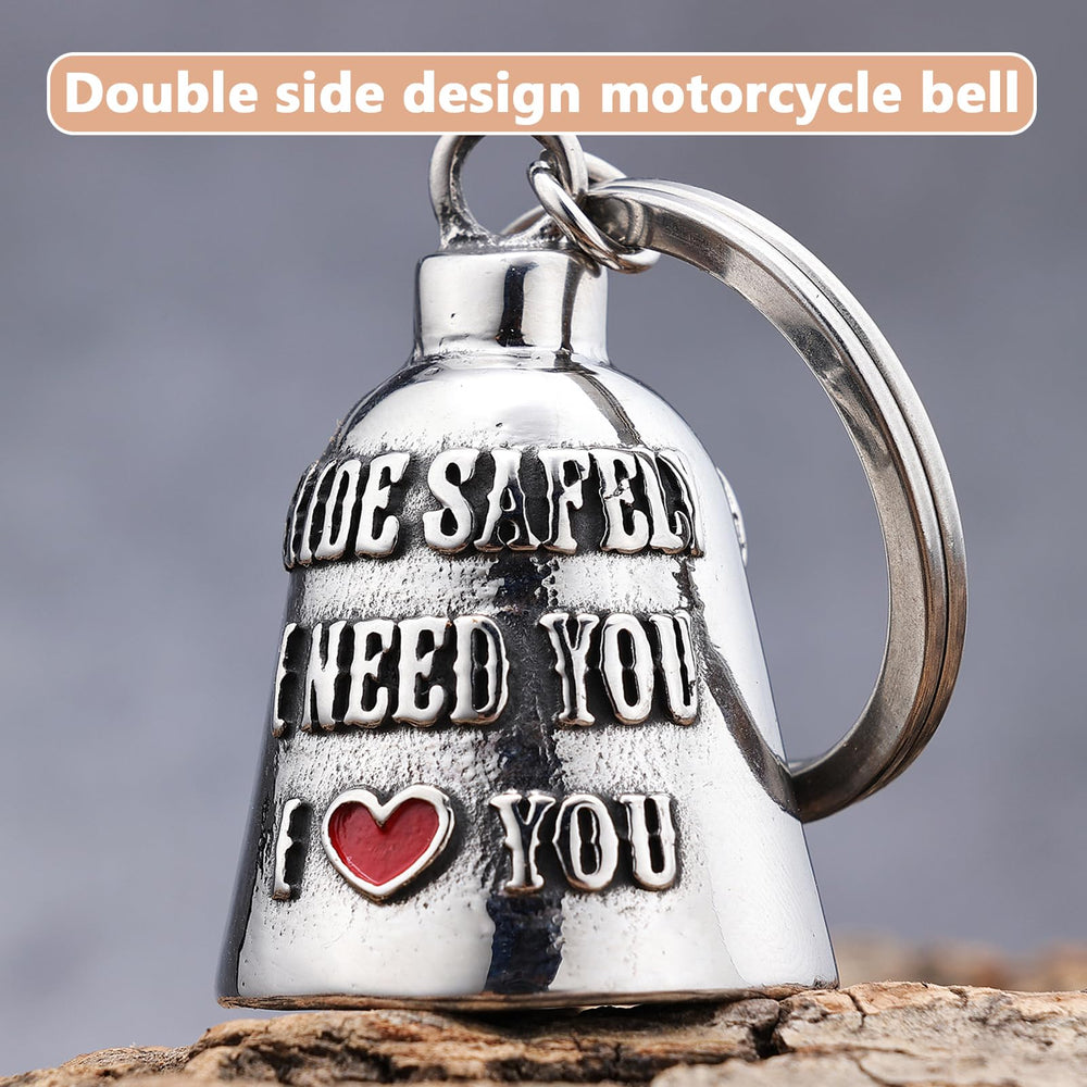 CYZBTBl biker bell crisp tone provides audible cue for safe riding without distraction.