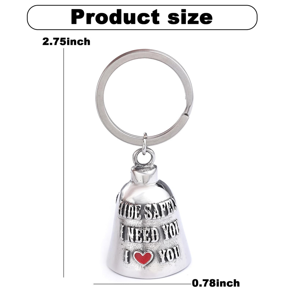 CYZBTBl motorcycle angel bell packaging included informs buyers of complete gift set.