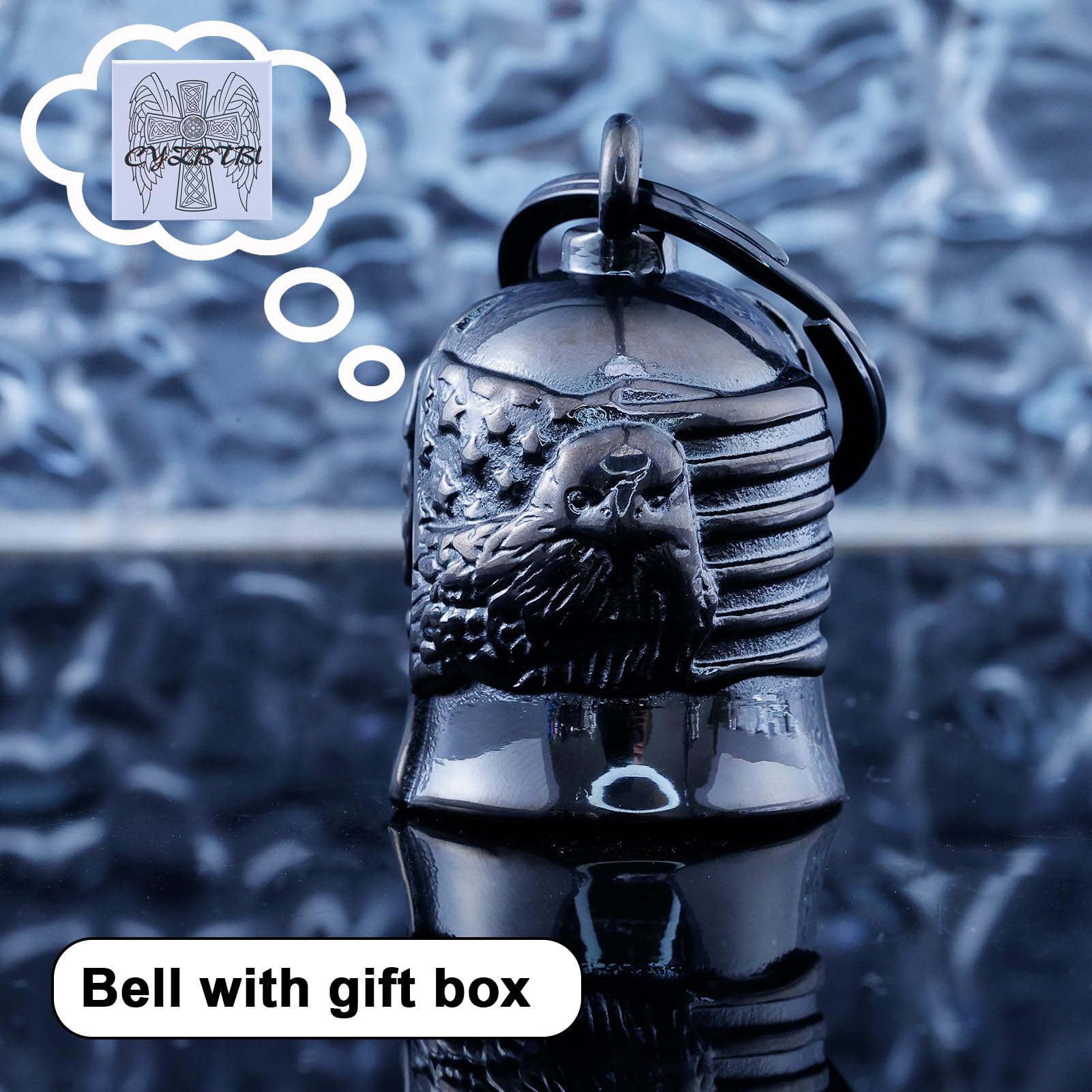 CYZBTBl stainless steel bell is durable for long-term riding.