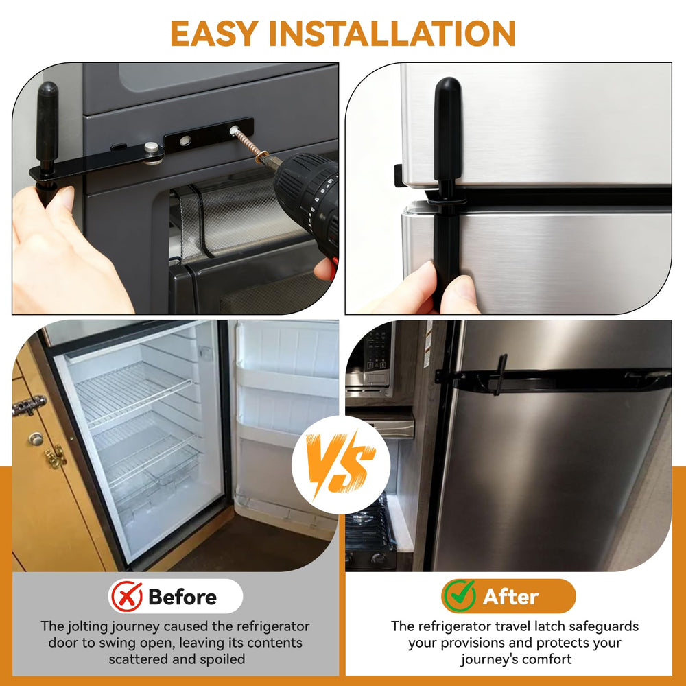 Czarixa RV door latch with rust-protection coating for humid environments