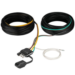 CZC AUTO 25ft 4-pin trailer harness enables simple taillight wiring