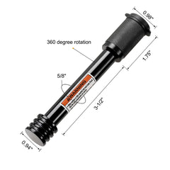 CZC AUTO 360-degree rotating head for easy handling during installation.