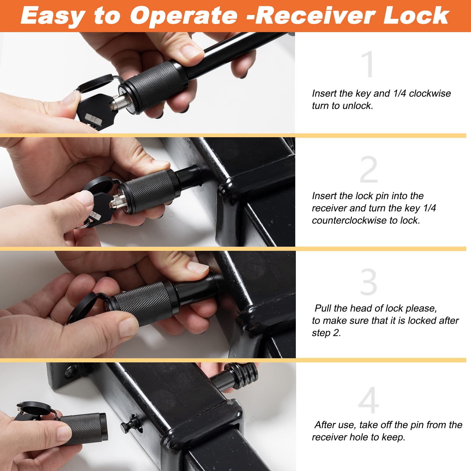 CZC AUTO all-weather key slot cap protects the keyhole from moisture.