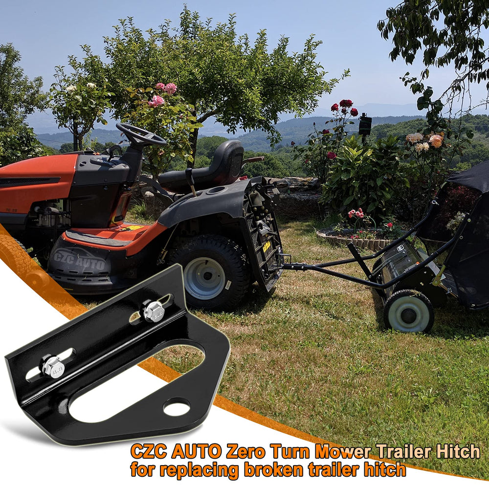 CZC AUTO 4.6 x 1.5 inch chain slot enables easy hauling.