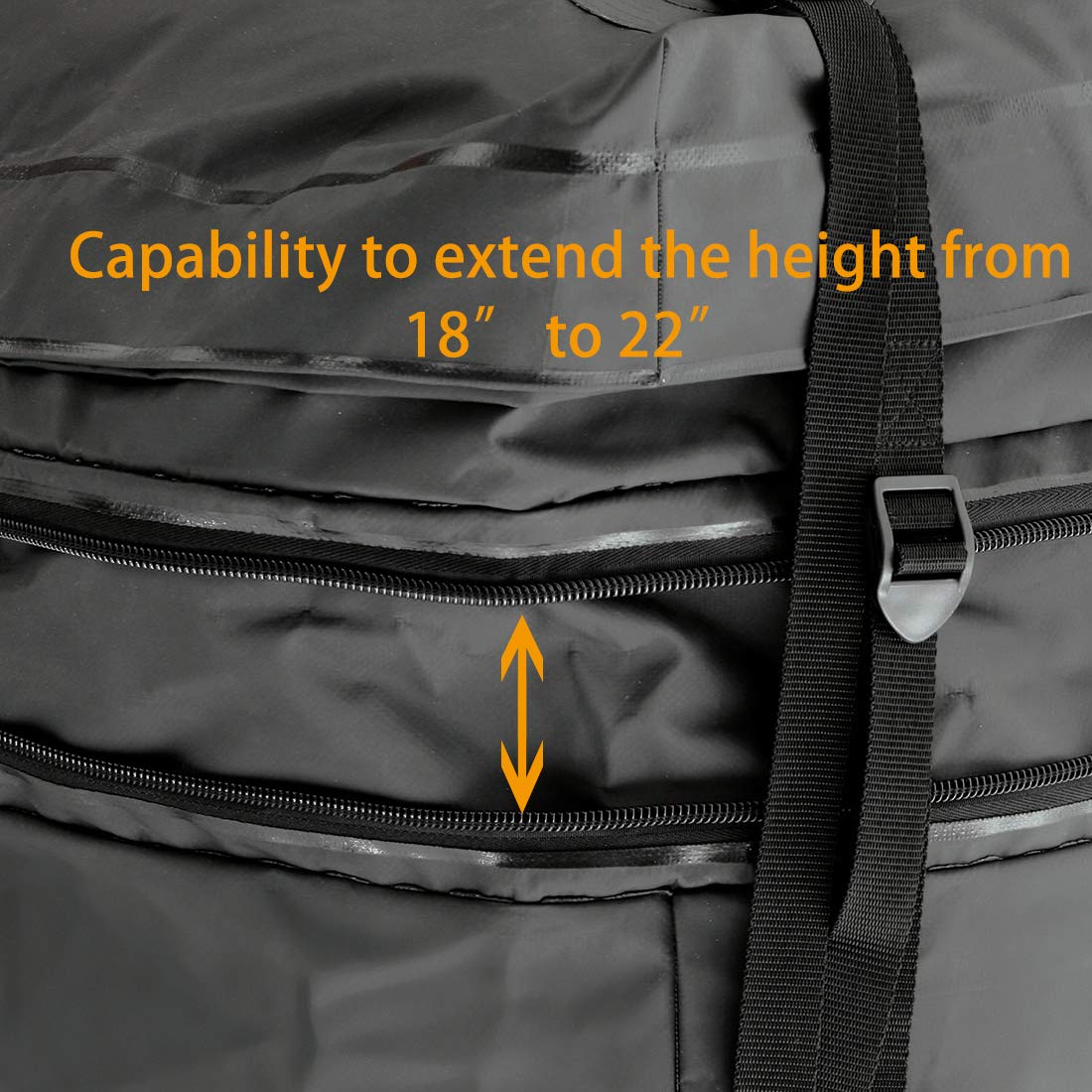 CZC AUTO foldable storage design for compact when not in use