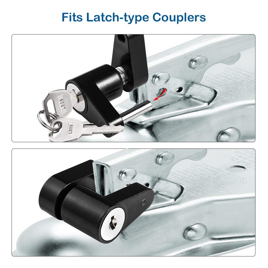 CZC AUTO lock body shows sturdy steel construction for security.