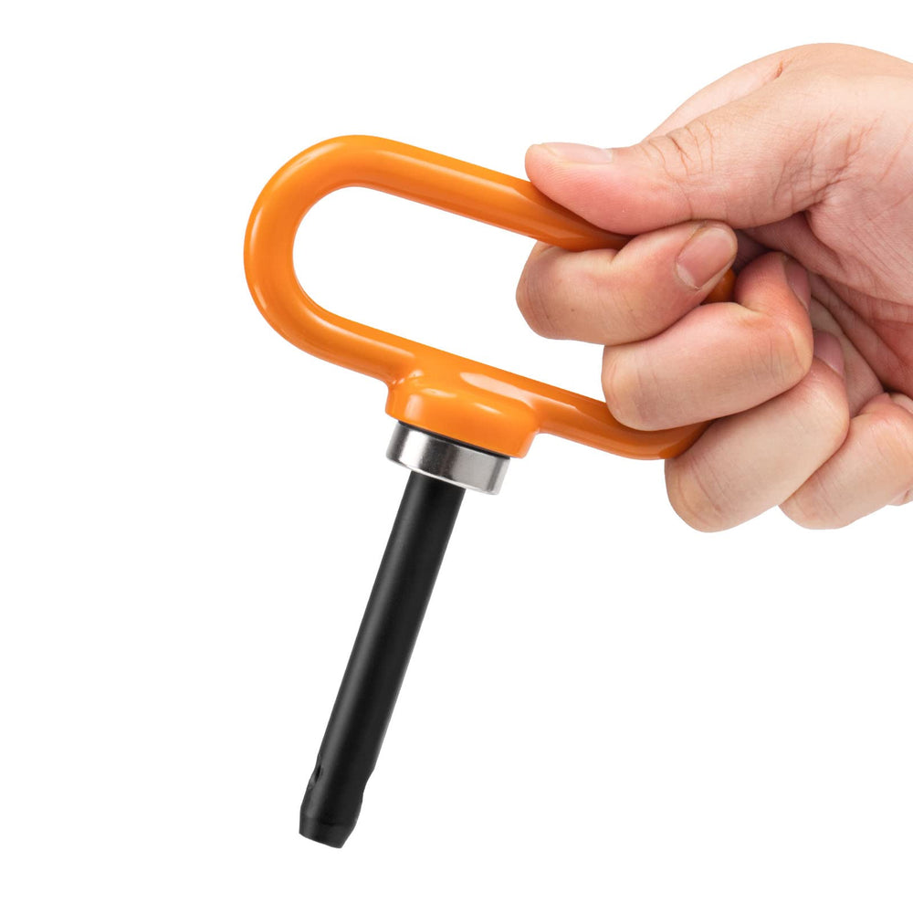 CZC AUTO hitch pin ideal for towing lawn rollers, dump carts, and dethatchers.
