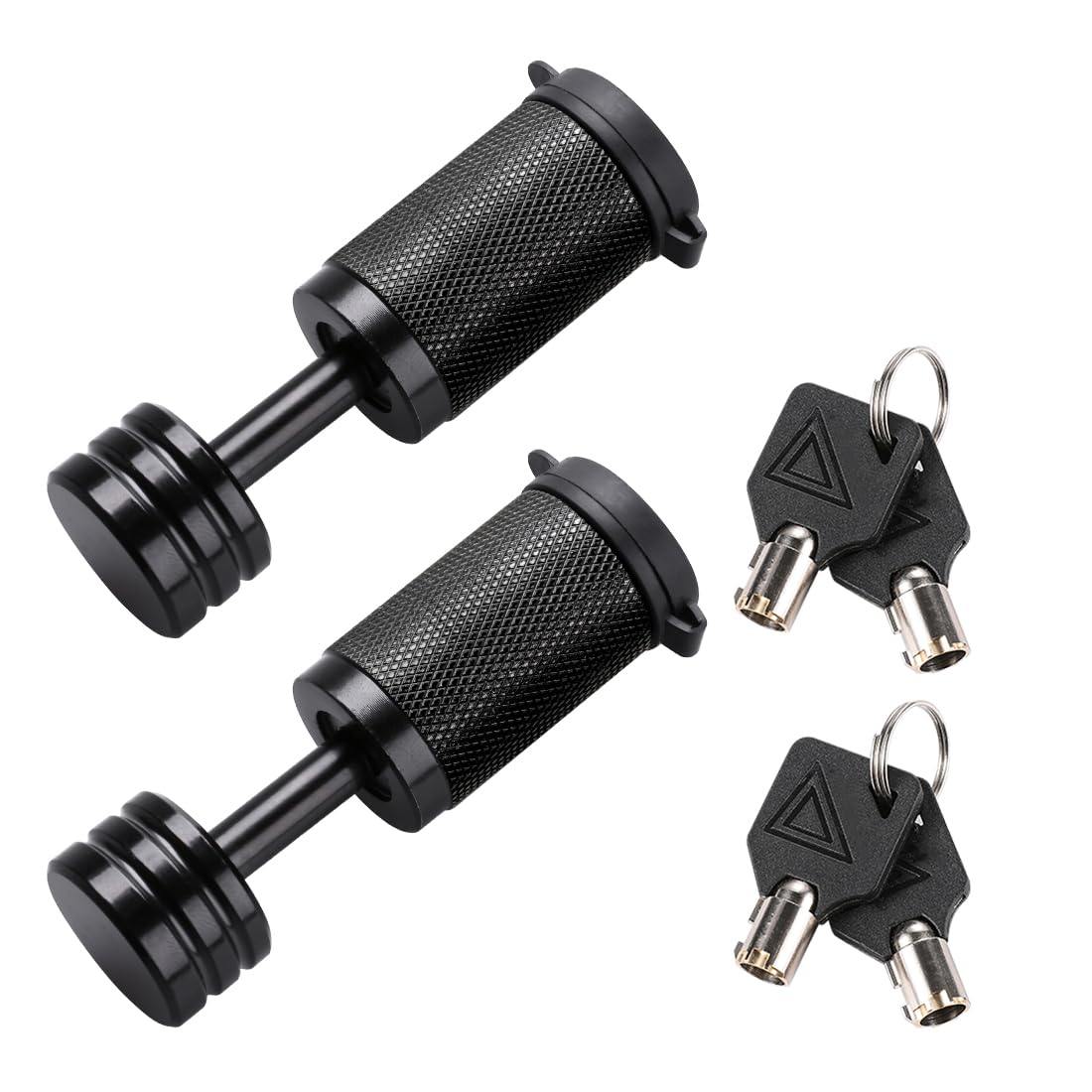CZC AUTO trailer coupler lock 1/4 inch for secure hitching.