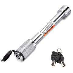 CZC AUTO trailer hitch lock with rotating head for quick secure installation