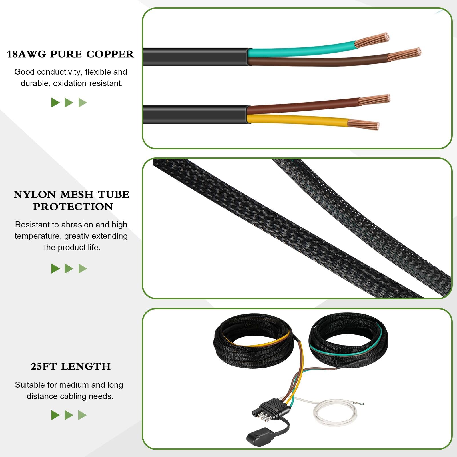 CZC AUTO Y-harness design shows simplified left-right taillight routing