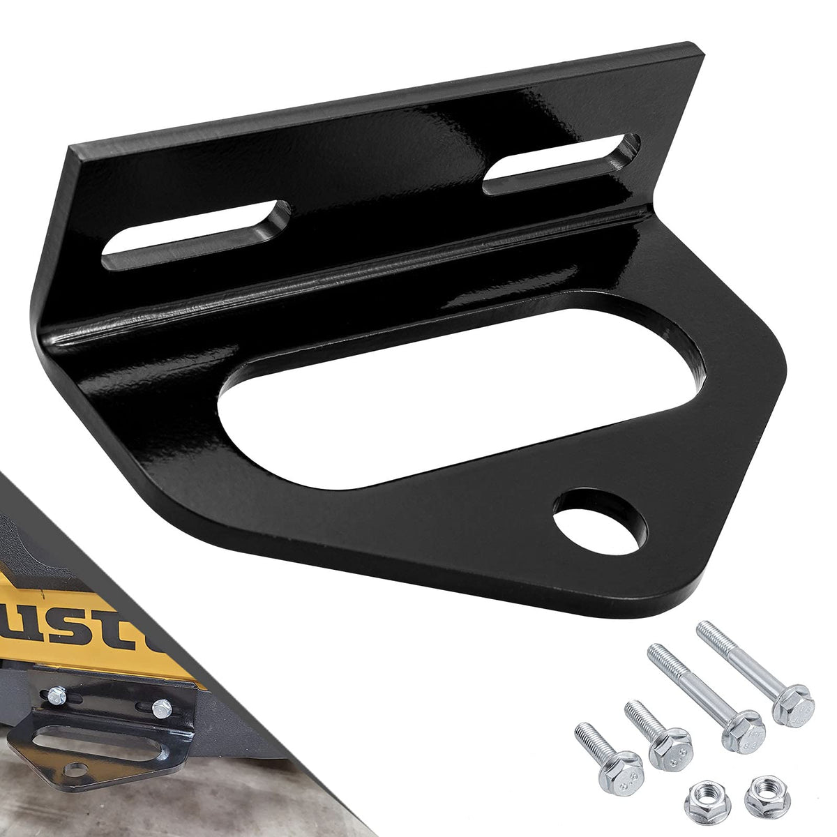 CZC AUTO zero turn hitch receiver with rugged build for yard towing.