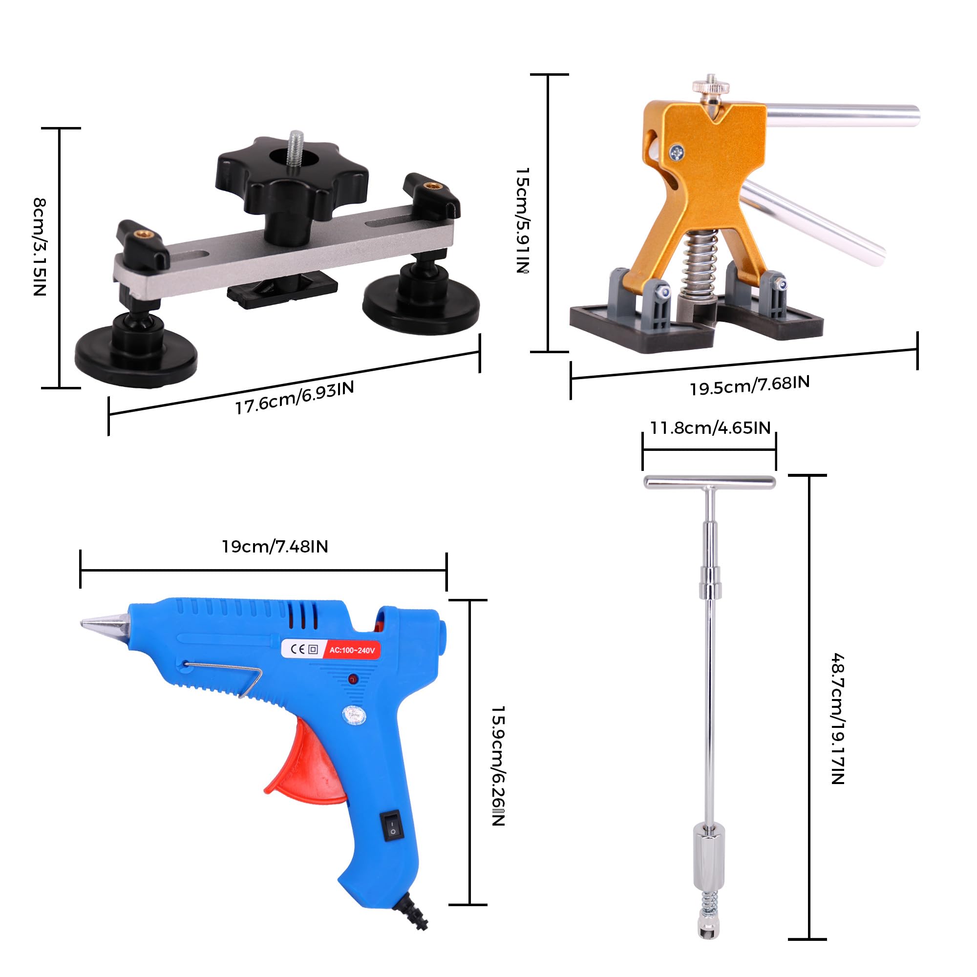 CZJCMECH Reflective board aids accurate tab placement