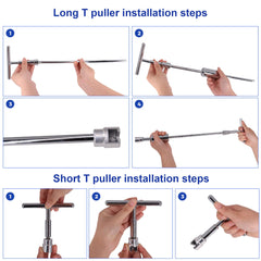 CZJCMECH stainless grooves dent puller showing corrosion-resistant frame.