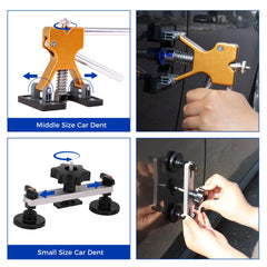 CZJCMECH T-bar puller demonstrates precise dent removal