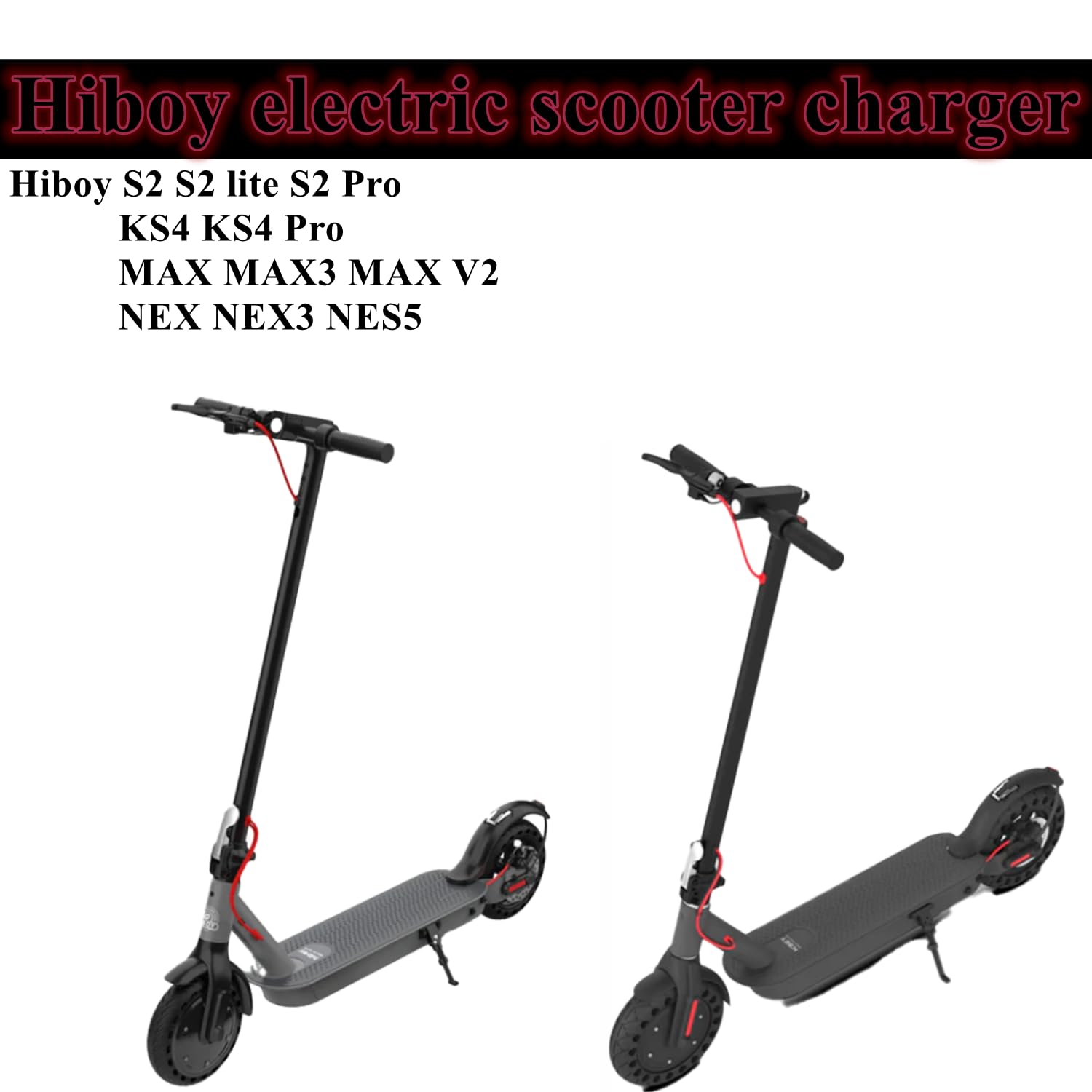 CZJIAWO 42V 2A charger for Hiboy KS4 Pro with safety features.