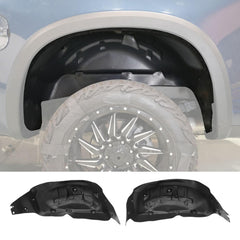 CZmenghe rear wheel well guard for Chevy Silverado 1500 shields wheels from debris.