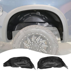 CZmenghe rear wheel well guard for Chevy Silverado 1500 protects the wheel arch from debris.
