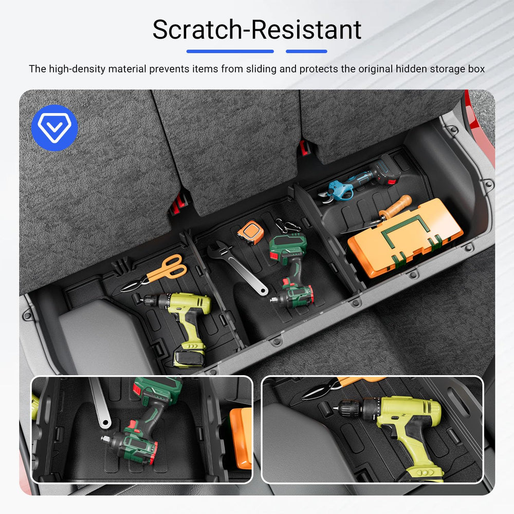 CZmenghe organizer liner reduces interior noise from shifting items.