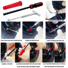 CZRWJXW four way valve core tool in hand