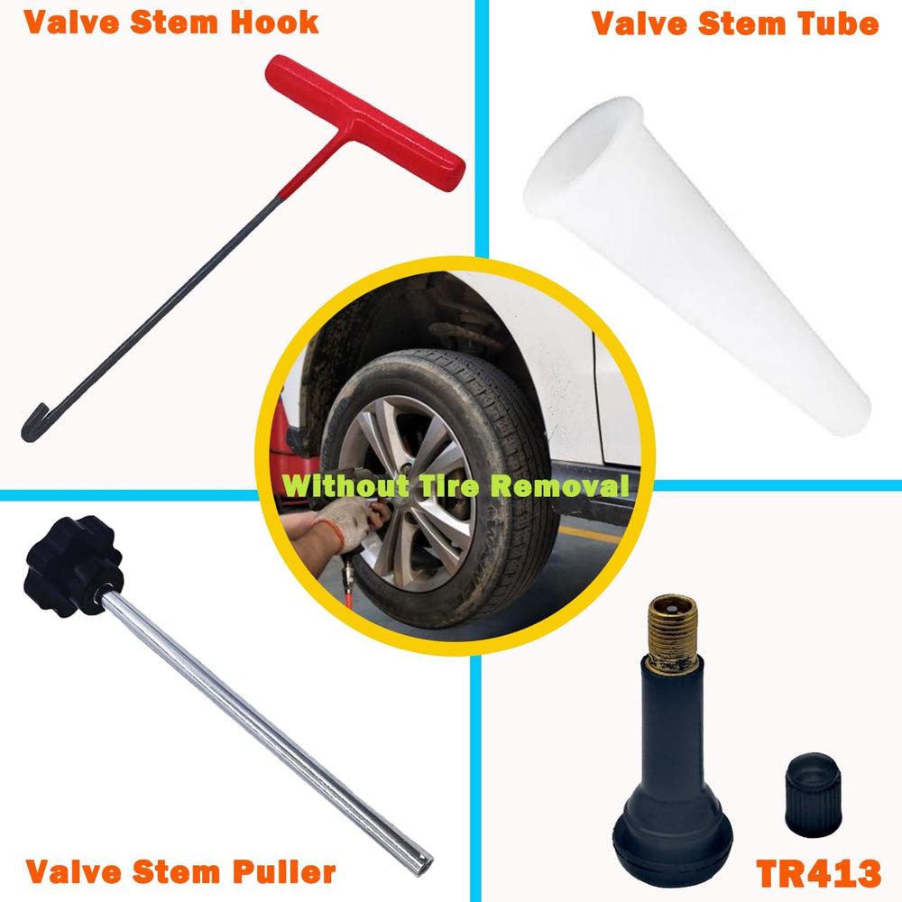 CZRWJXW TR413 valve core removal tool close-up for fast maintenance