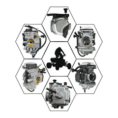 Czsmbt Wolverine 350 carburetor inlet/outlet diameters for precise compatibility.