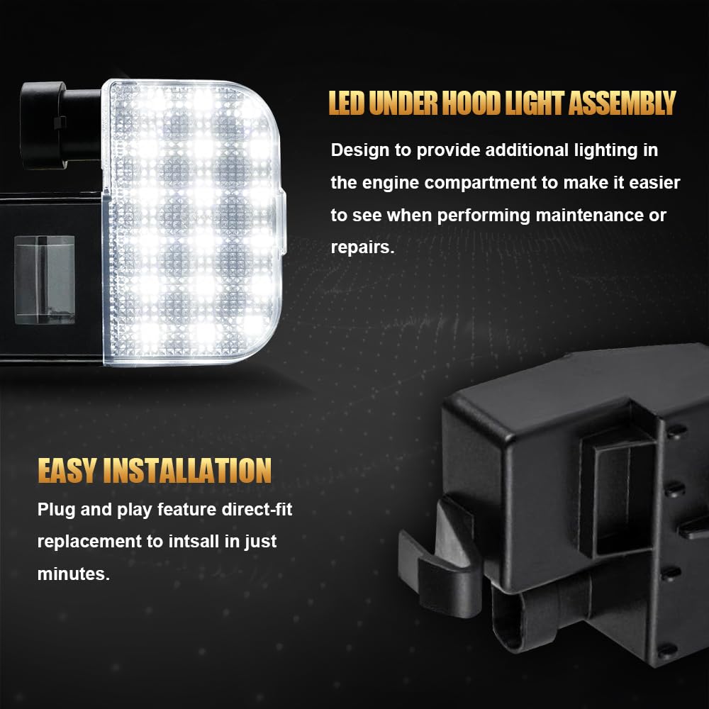 D-Lumina durable ABS housing with PC lens for long-lasting performance.