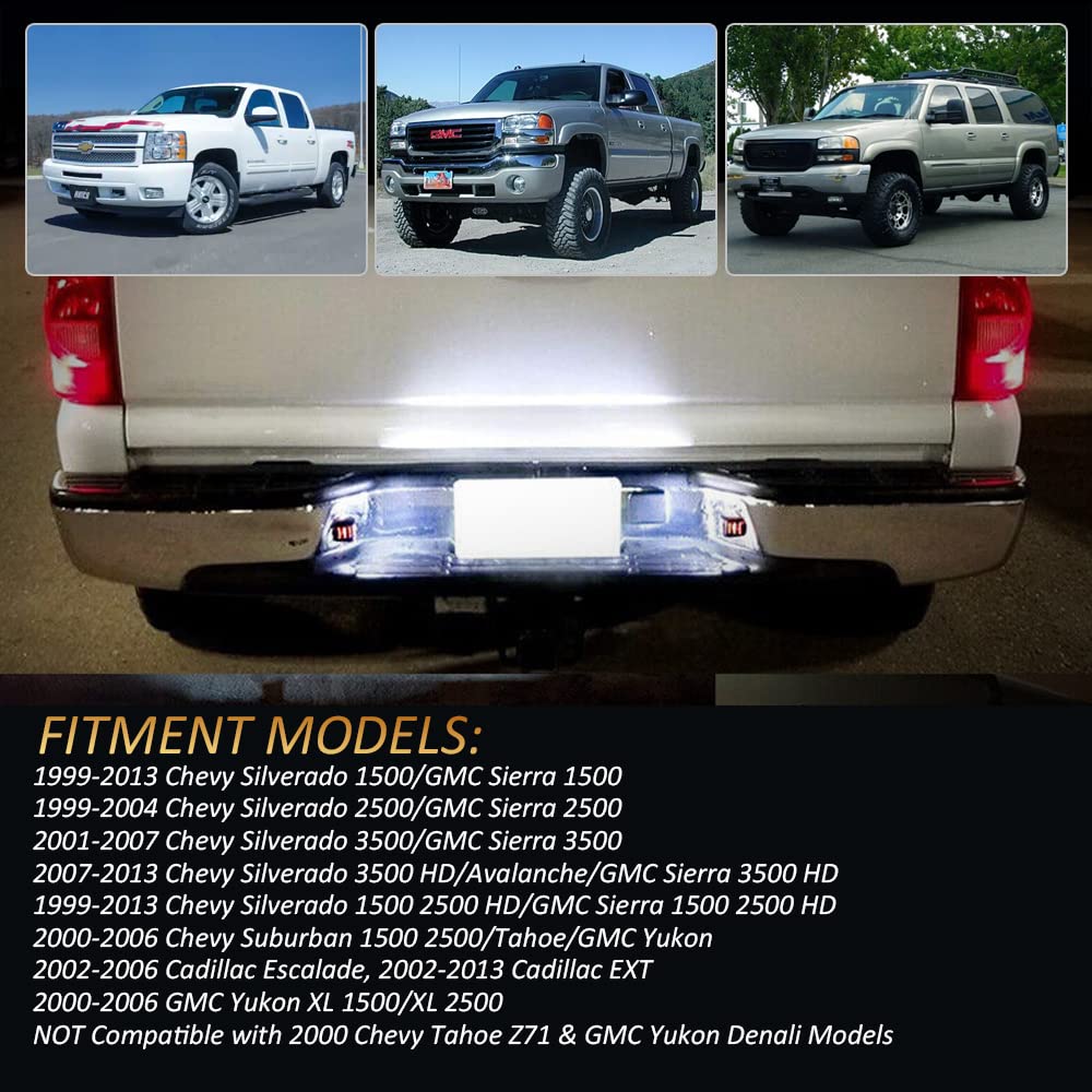 D-Lumina Canbus-ready license plate lights prevent dashboard error codes.