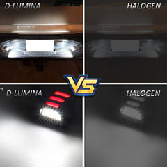 D-Lumina red OLED neon tube detail for enhanced visibility and style.