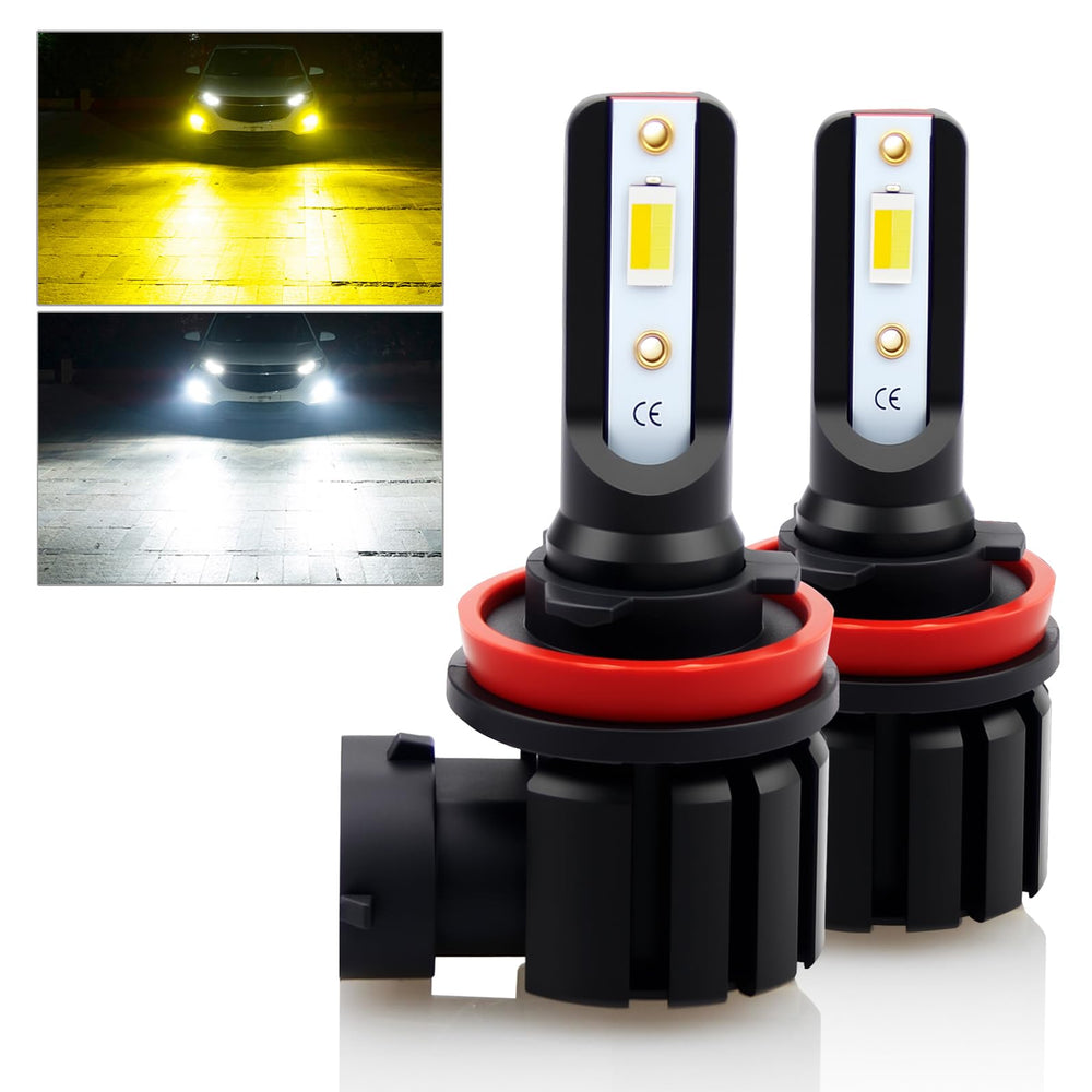D-Lumina switchback H11 fog light 6000K beam for clearer night visibility