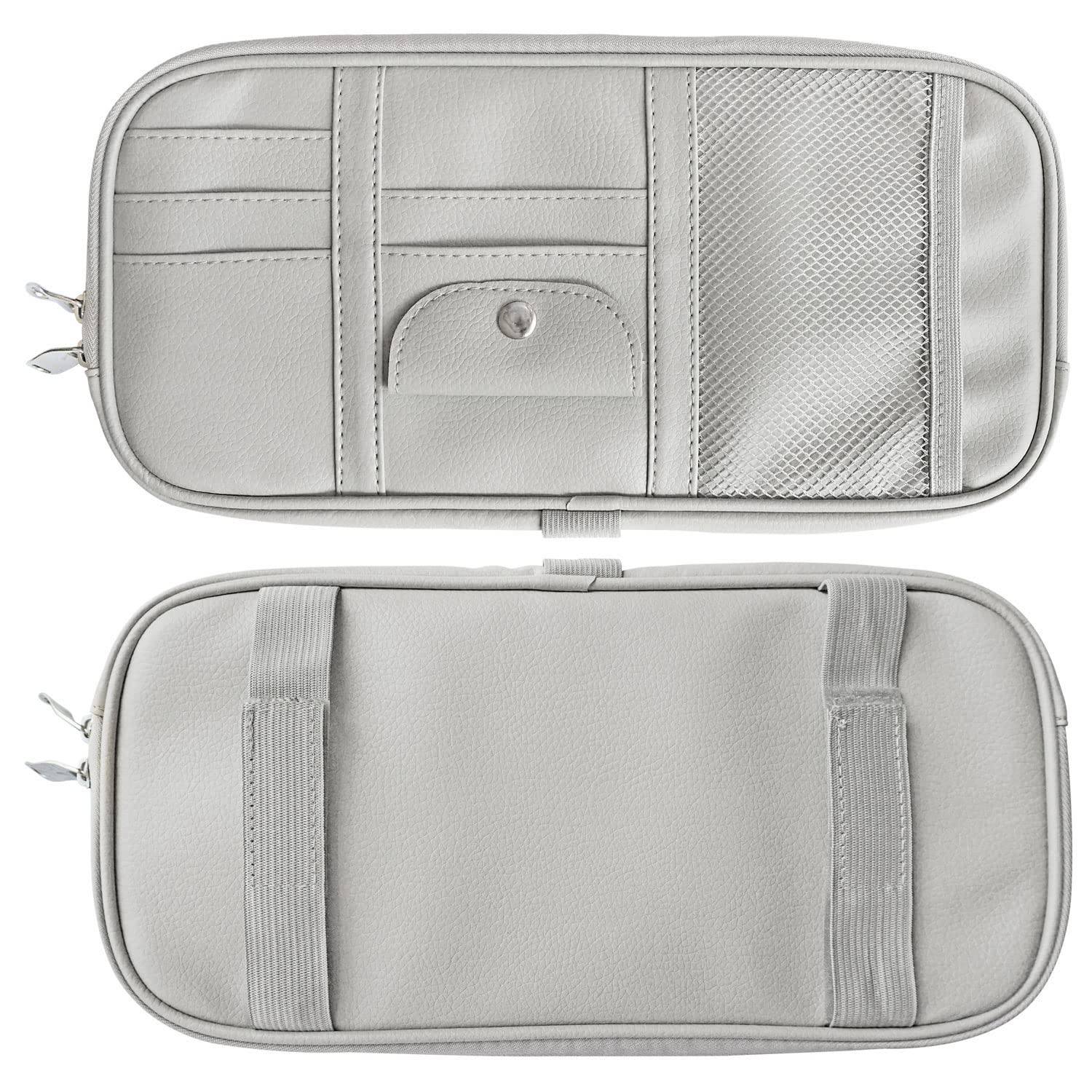 Da by cream grey visor organizer blends with interior style.
