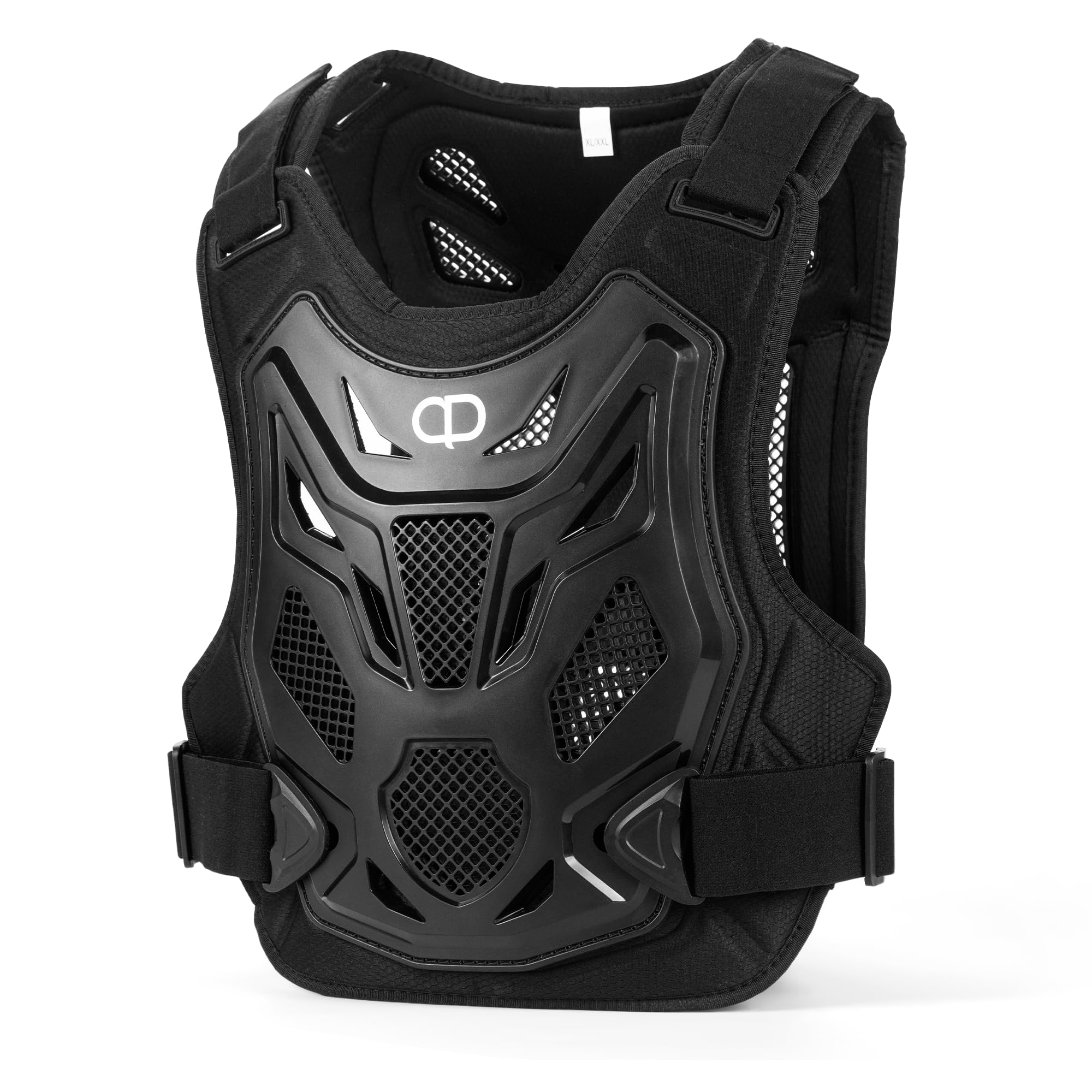 DA protective armor chest plate for off-road riding and rugged trails.