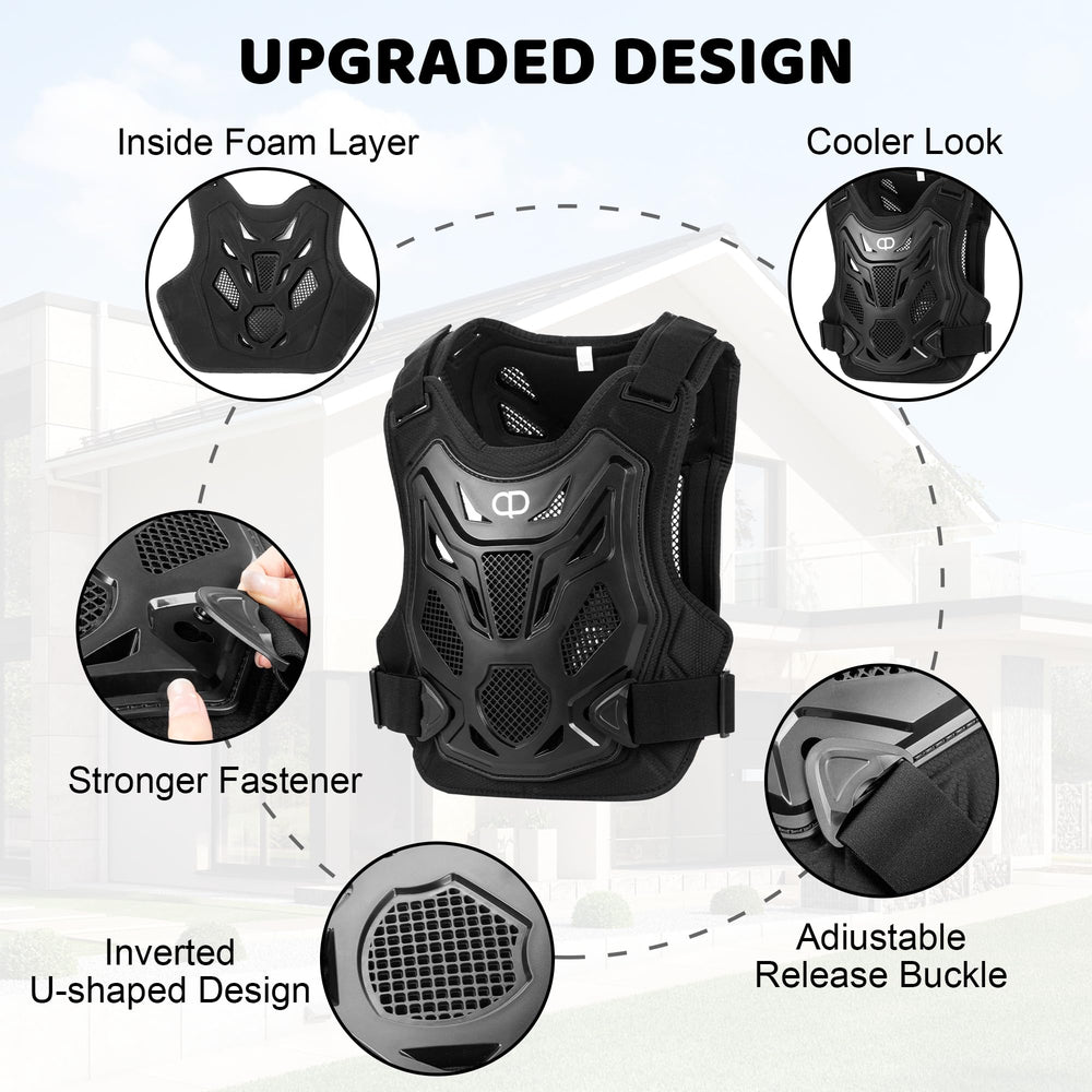 DA protective armor shoulder guards for all riders during sports.