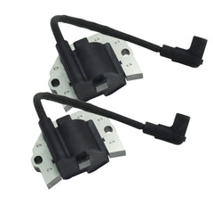 Close-up of coil module with spark plug included for Kawasaki.