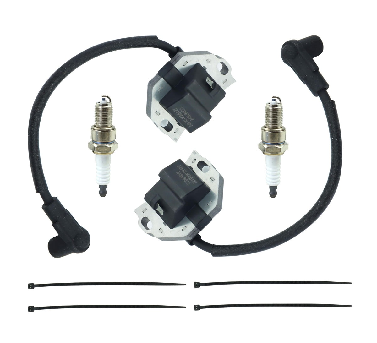 DABAZUALY ignition coil 21171-0740 2-pack for Kawasaki engine ignition