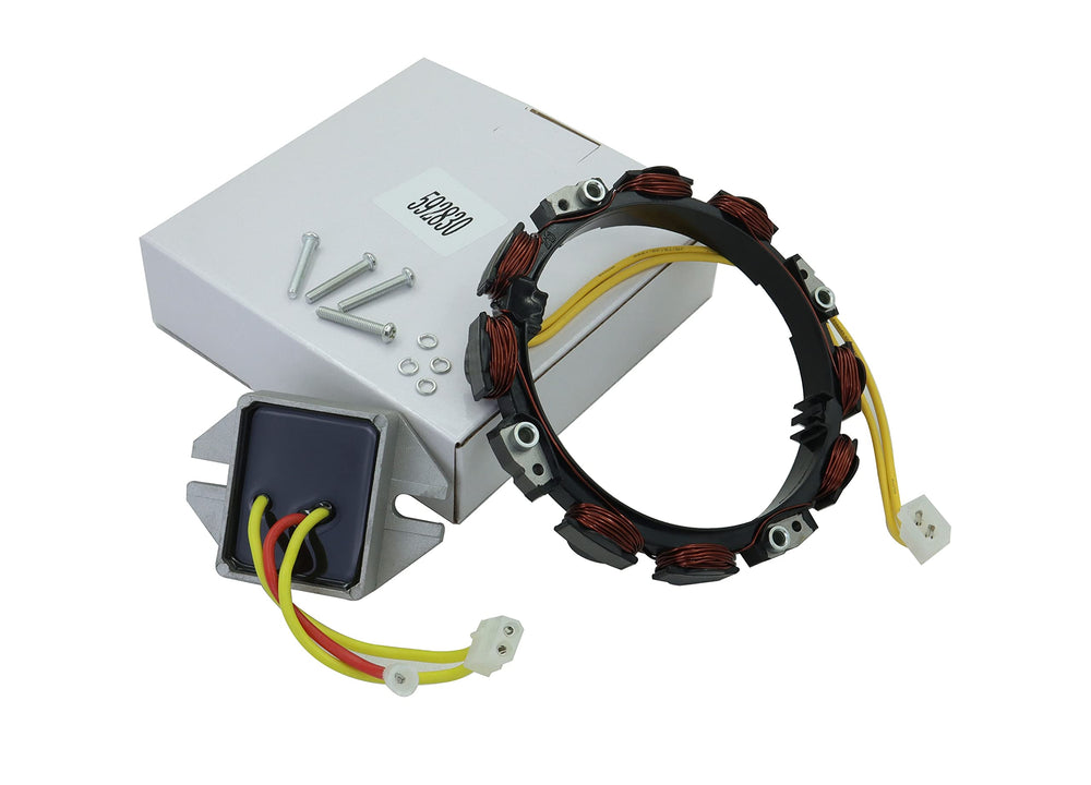 DABAZUALY packaging includes alternator, screws, gaskets, regulator