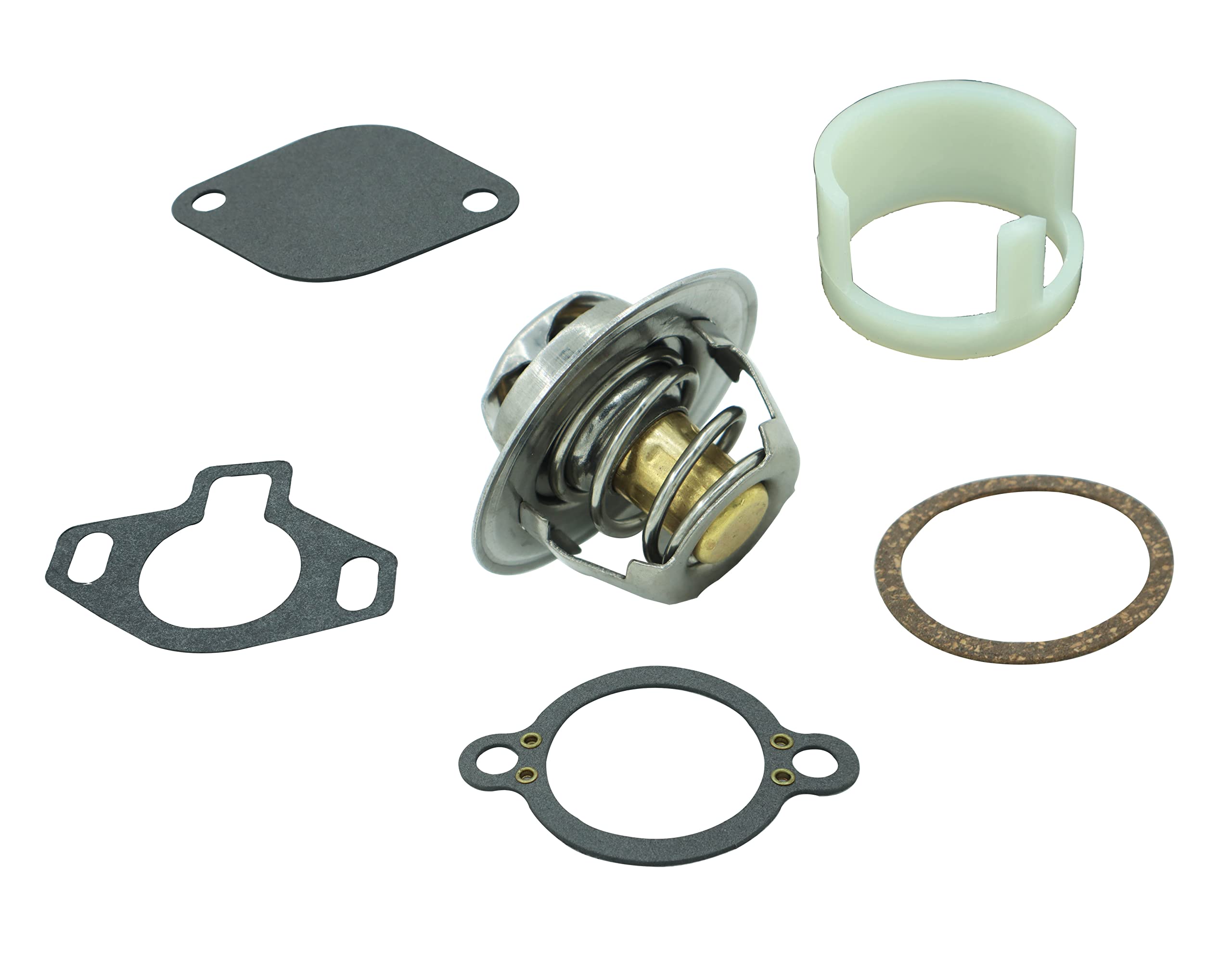DABAZUALY thermostat kit 160° Mercruiser assembly for reliable cooling