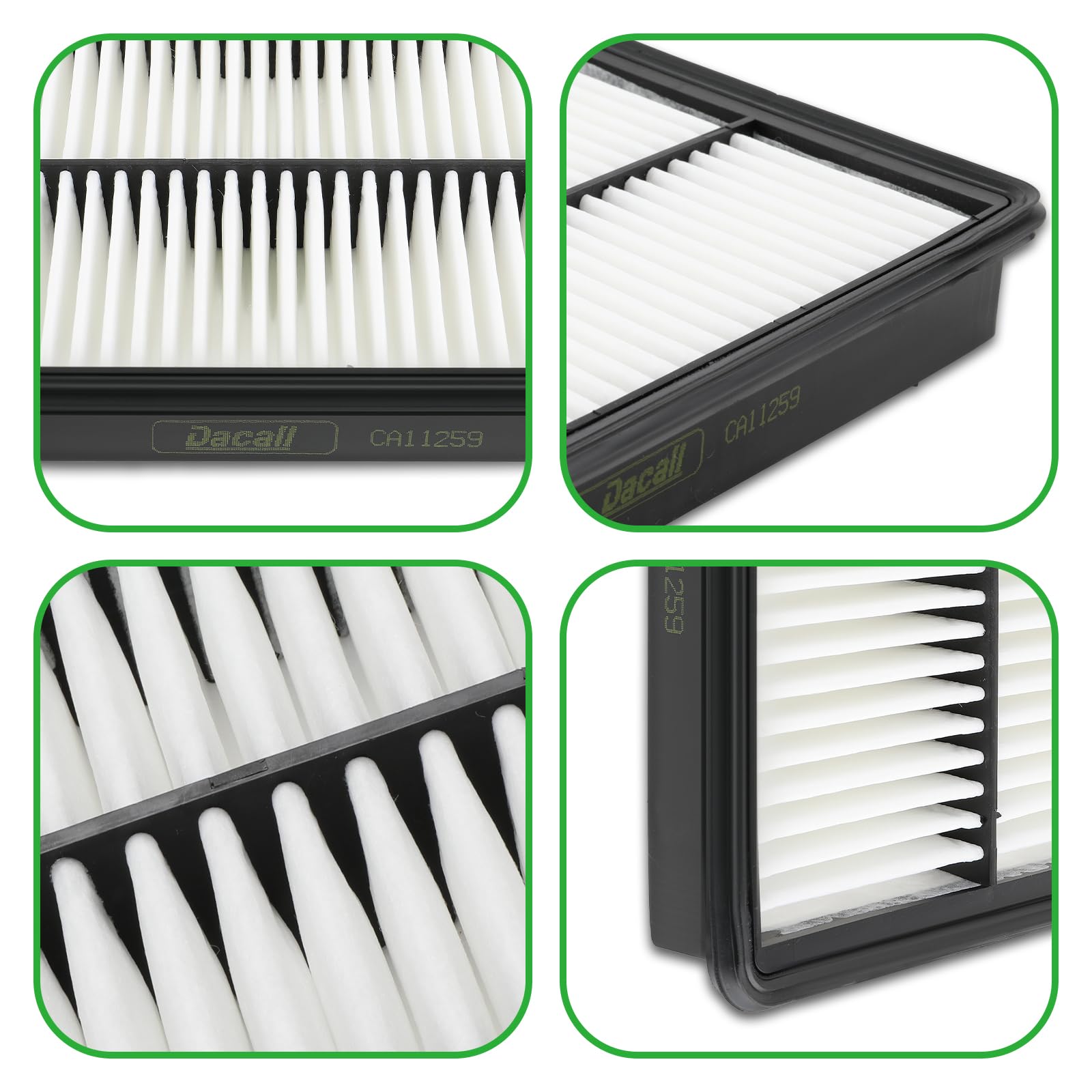 Dacall cabin filter for Mazda CX-5 2014-2025 supports pollen reduction