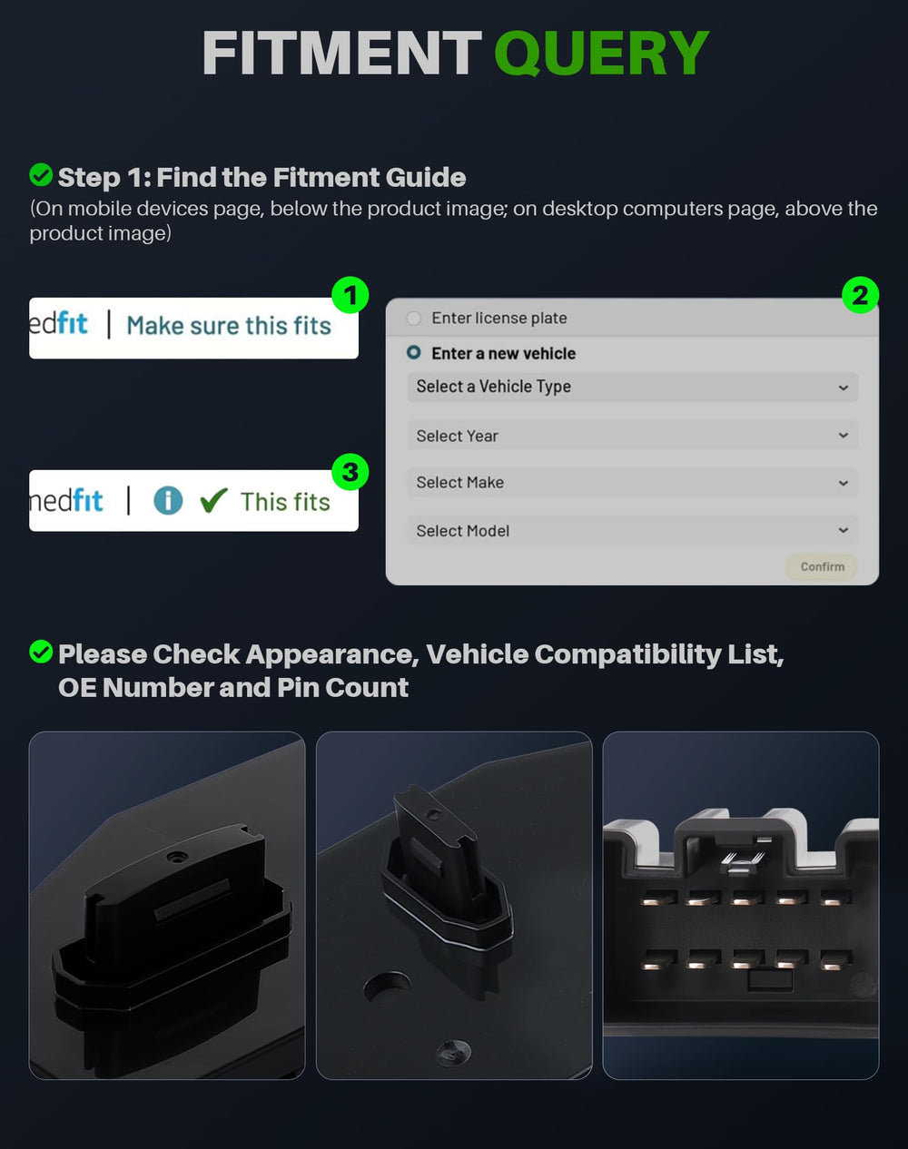 Dacall Chevrolet Suburban front-left seat switch for effortless adjustments