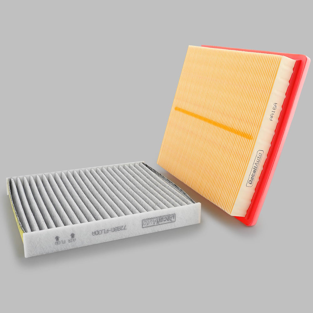 Dacall easy-to-replace filter set with no tools required.