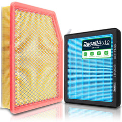 Dacall engine and cabin filter set for Sierra 1500, ready for installation and odor control