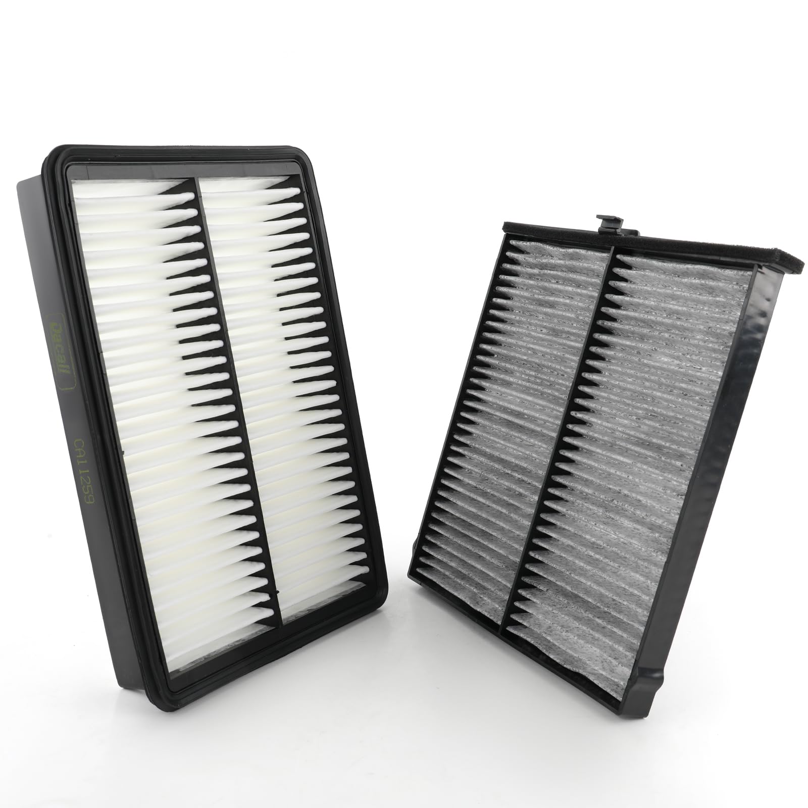 Dacall filter set packaging highlights precision-fit design