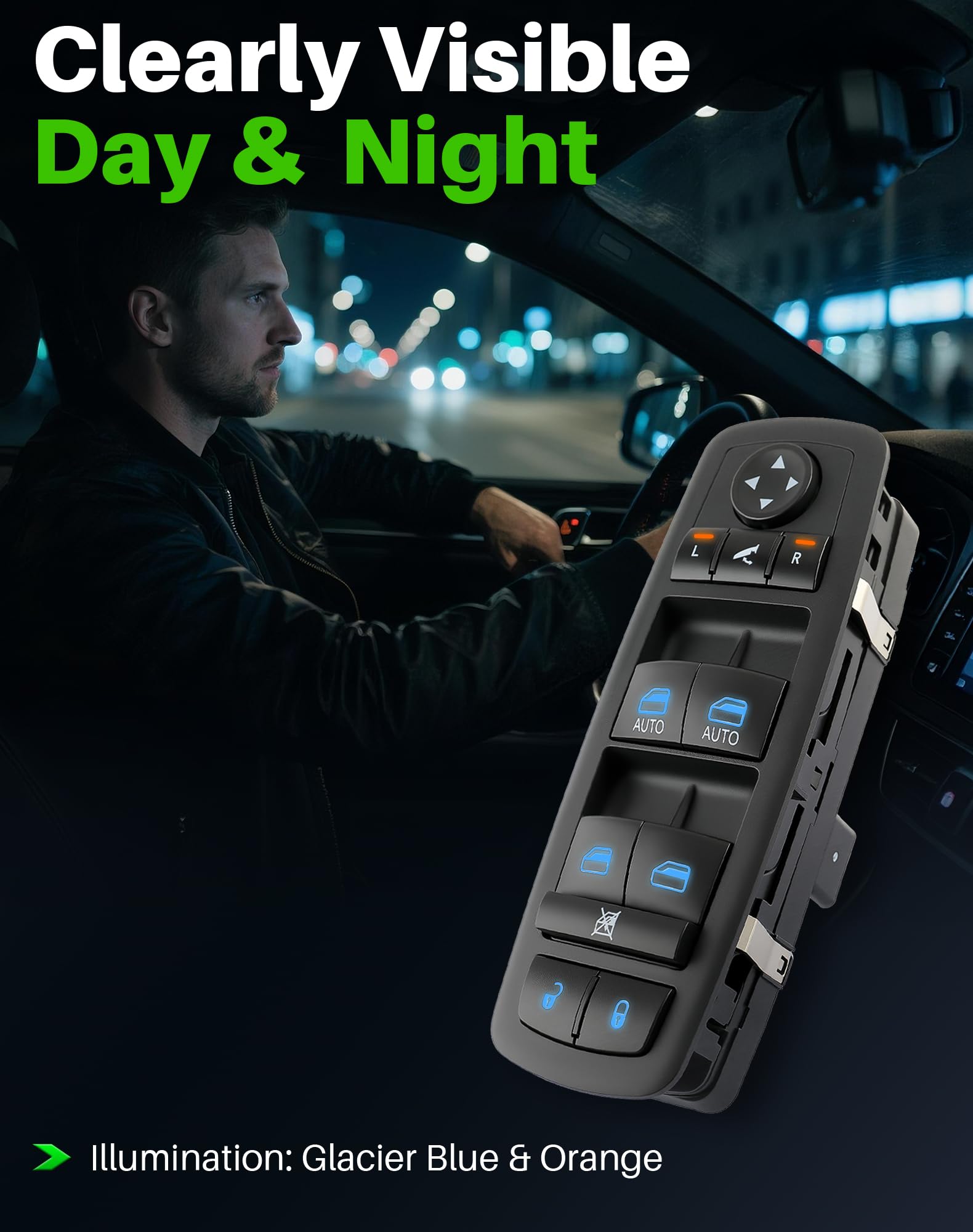 Dacall plug-and-play window switch with installation tool included