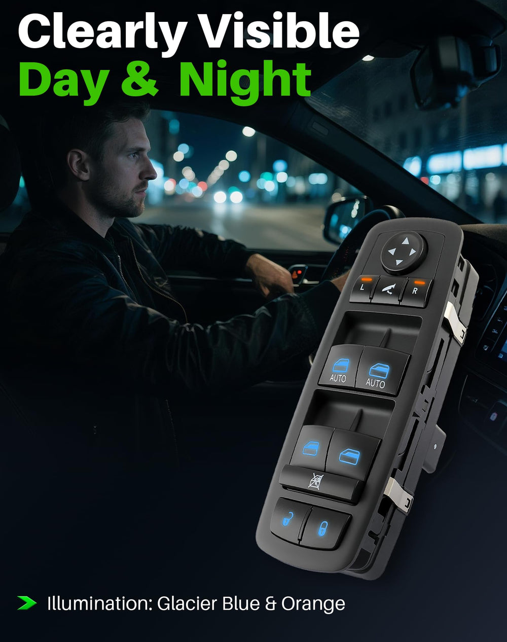 Dacall plug-and-play window switch with installation tool included